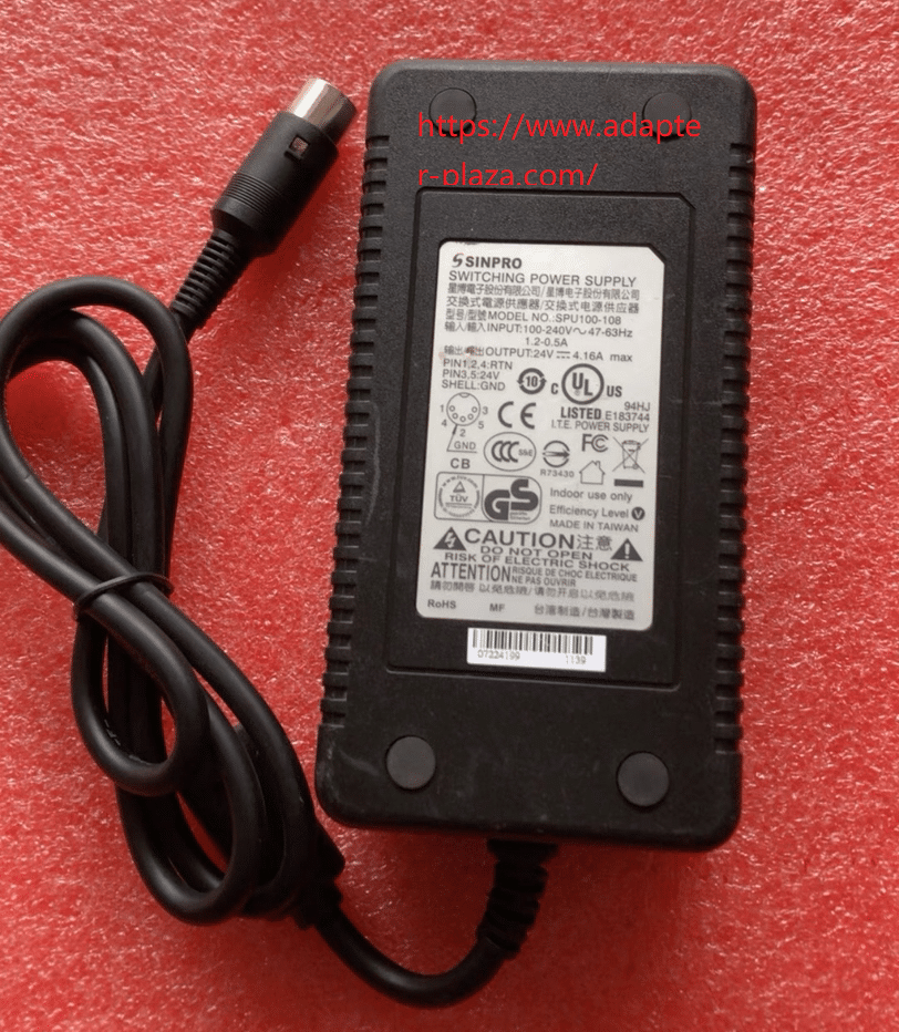 *Brand NEW*Original SINPRO SPU100-108 24V 4.16A AC ADAPTER Power Supply